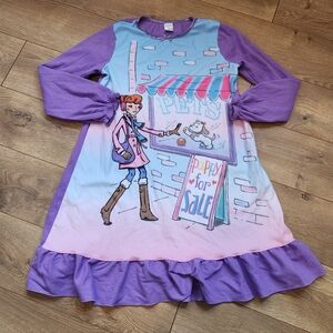 Size 14 Girls fleece Nightgown